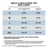 BodyScience Mens V10 Athlete Compression Long Sleeve Top