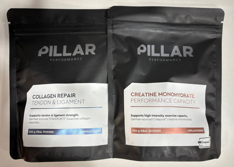 Pillar Creatine Monohydrate and Collagen Repair Bundle