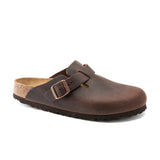 Birkenstock Boston Oiled Leather Habana Regular Width