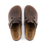 Birkenstock Boston Oiled Leather Habana Regular Width